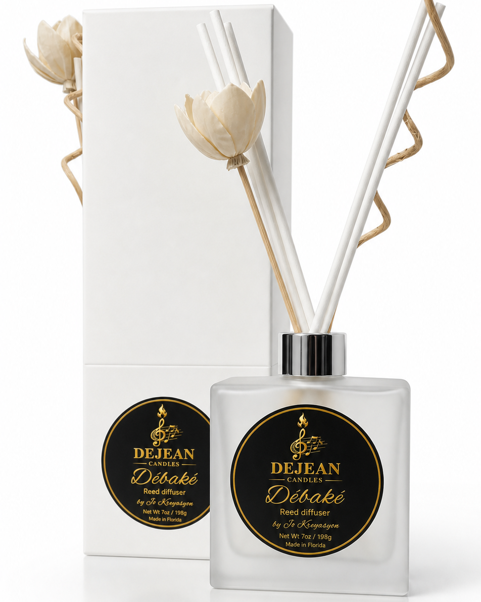 Dejean diffuser with packaging on a white background