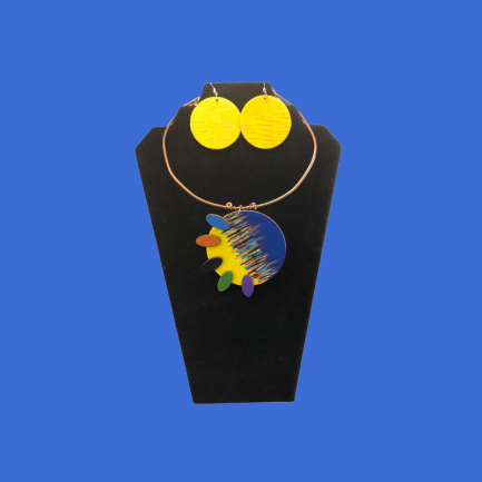 Jokreyasyon - Necklace & earrings