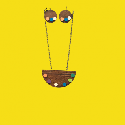 Jokreyasyon - Necklace & Earrings